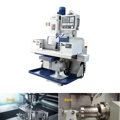 Máy CNC VMC trục X Y Z 0,025 / 300mm Độ chính xác định vị cho các bộ phận kim loại