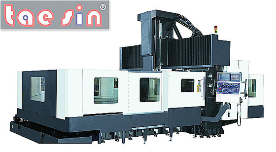 Trung Quốc 4 mét cửa chiều rộng CNC đôi cột phay máy cho kích thước lớn chế biến nhà máy sản xuất
