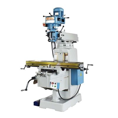 Máy phay đầu tháp pháo kim loại 3 trục dọc để gia công kim loại
