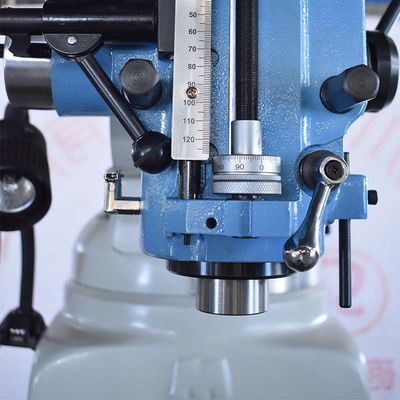 Máy phay đầu tháp pháo kim loại 3 trục dọc để gia công kim loại