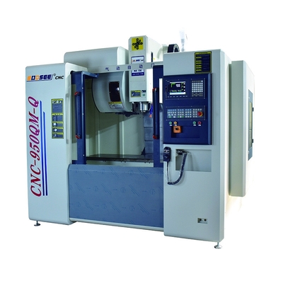 Máy phay đứng 3 trục Cnc công nghiệp Độ chính xác định vị lặp lại 0,008mm